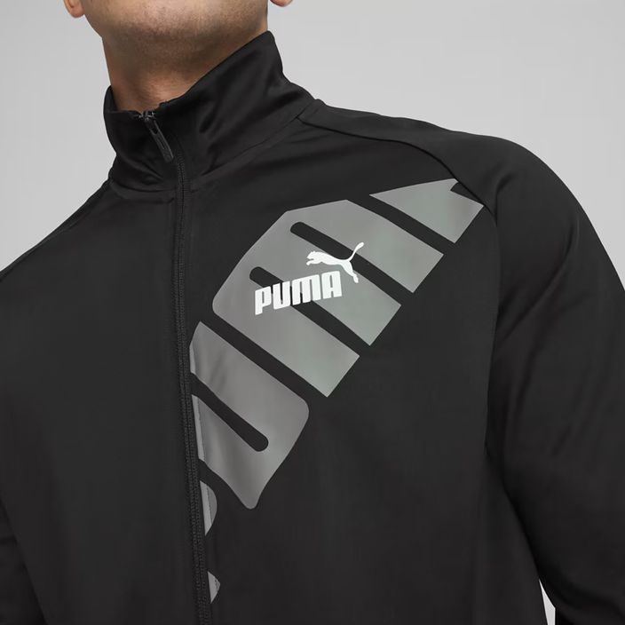 Férfi melegítő PUMA Power Poly Tracksuit puma black 5