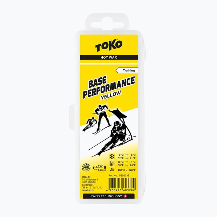TOKO Base Performance sárga 120g sízsír 5502035