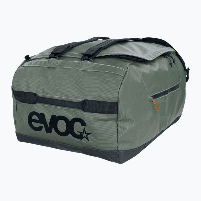 EVOC Duffle 100 l vízálló táska sötét olajzöld/fekete 4