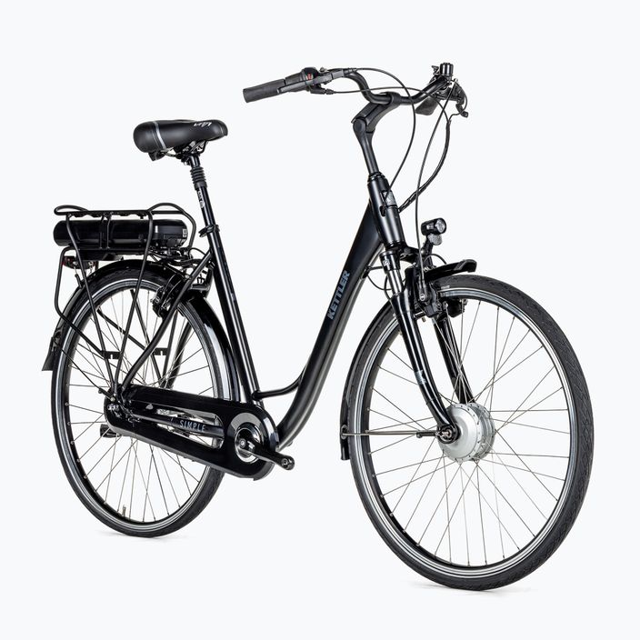 Kettler Ebike Simple 7G fekete elektromos kerékpár KF087-VARW55 2