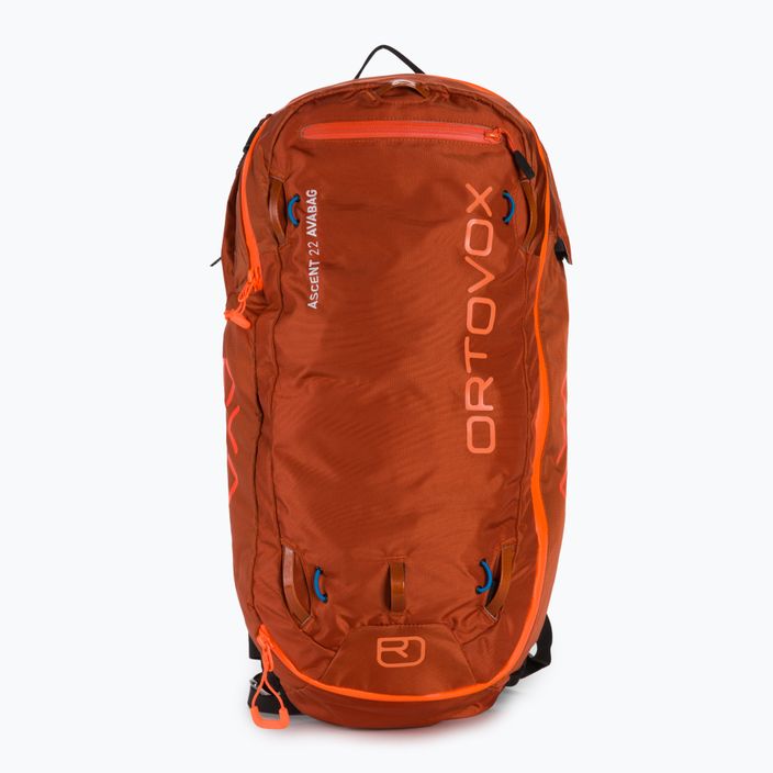 Avalanche hátizsák Ortovox Ascent 22 Avabag narancssárga 4610800003