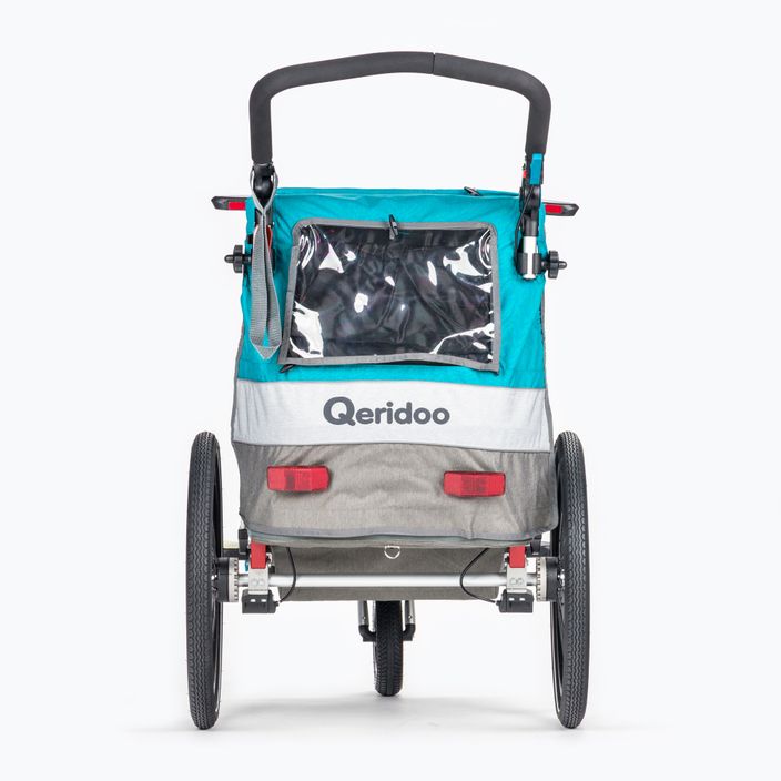 Qeridoo Sportrex1 együléses kerékpár utánfutó kék Q-SR1-21-P 4