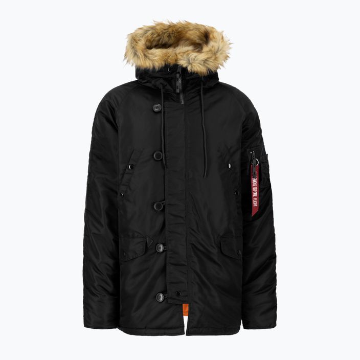 Alpha Industries férfi dzseki N-3B VF fekete