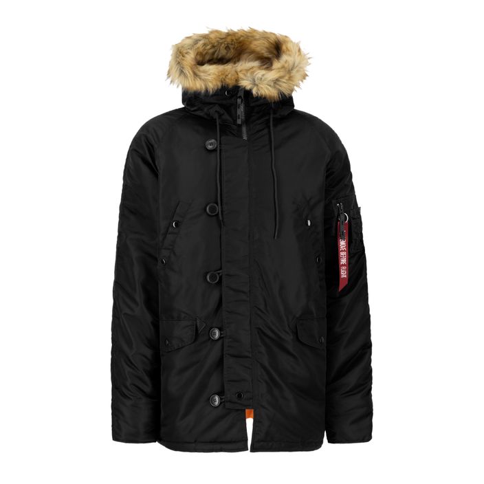 Alpha Industries férfi dzseki N-3B VF fekete 2