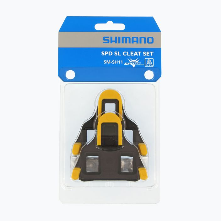 Shimano SMSH11 SPD-SL SPD-SL pedálblokkok sárga Y42U98010 4