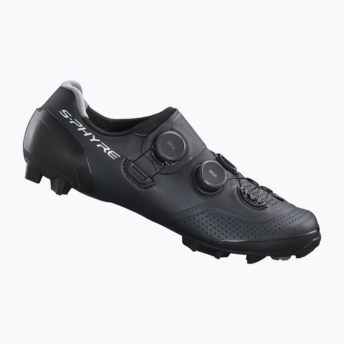 Shimano SH-XC902 férfi MTB kerékpáros cipő fekete ESHXXC902MCL01S44000 10