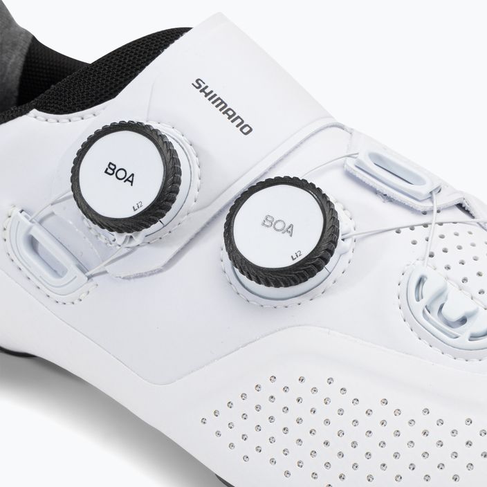 Shimano SH-XC902 férfi MTB kerékpáros cipő fehér ESHXXC902MCW01S43000 9