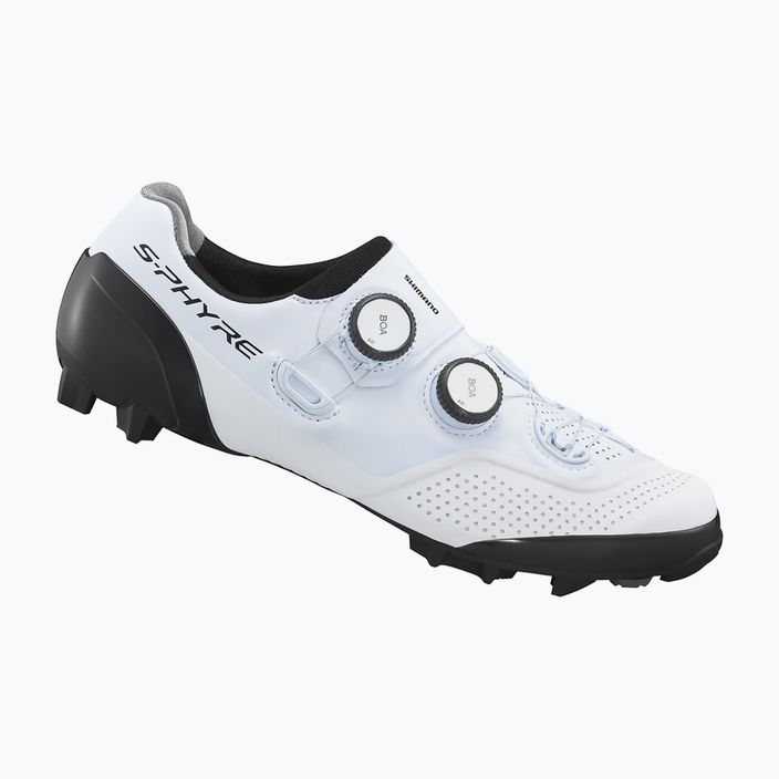 Shimano SH-XC902 férfi MTB kerékpáros cipő fehér ESHXXC902MCW01S43000 10