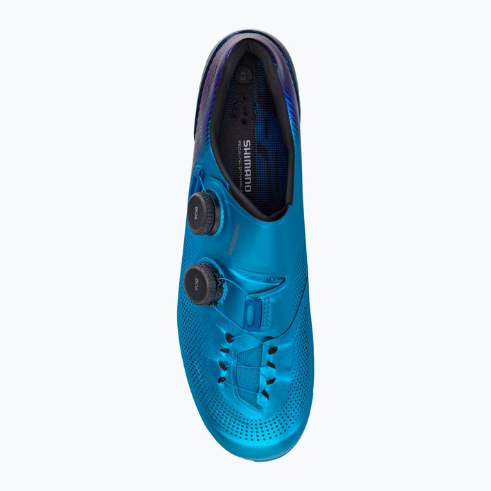 Shimano férfi kerékpáros cipő SH-RC903 kék ESHRC903MCB01S46000 6