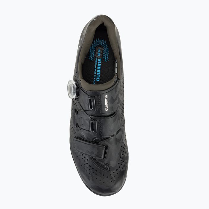Shimano SH-RX600 férfi gravel cipő fekete 6