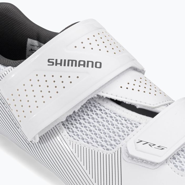 Shimano SH-TR501 férfi kerékpáros cipő fehér ESHTR501MCW01S44000 9