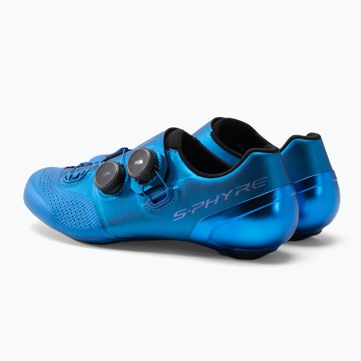 Shimano férfi kerékpáros cipő SH-RC902M Kék ESHRC902MCB01S42000 3