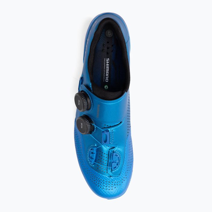Shimano férfi kerékpáros cipő SH-RC902M Kék ESHRC902MCB01S42000 6