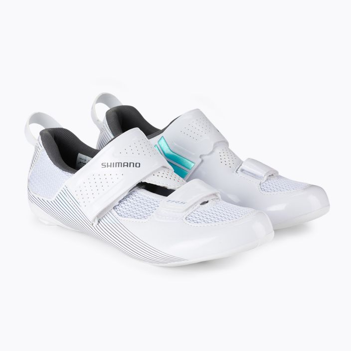 Női országúti cipők Shimano TR501 Fehér ESHTR501WCW01W37000 5