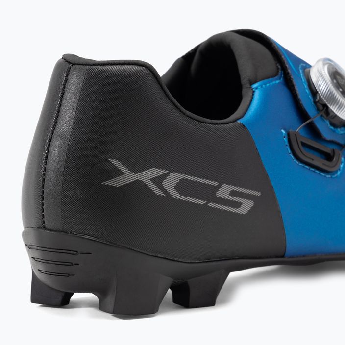 Shimano férfi kerékpáros cipő SH-XC502 kék ESHXC502MCB01S46000 9
