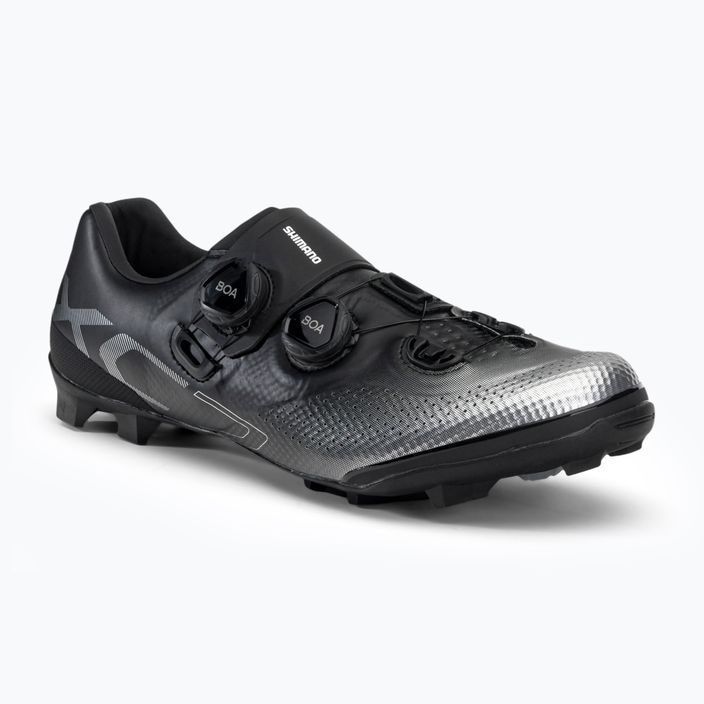 Shimano SH-XC702 férfi MTB kerékpáros cipő fekete ESHXXC702MCL01S45000