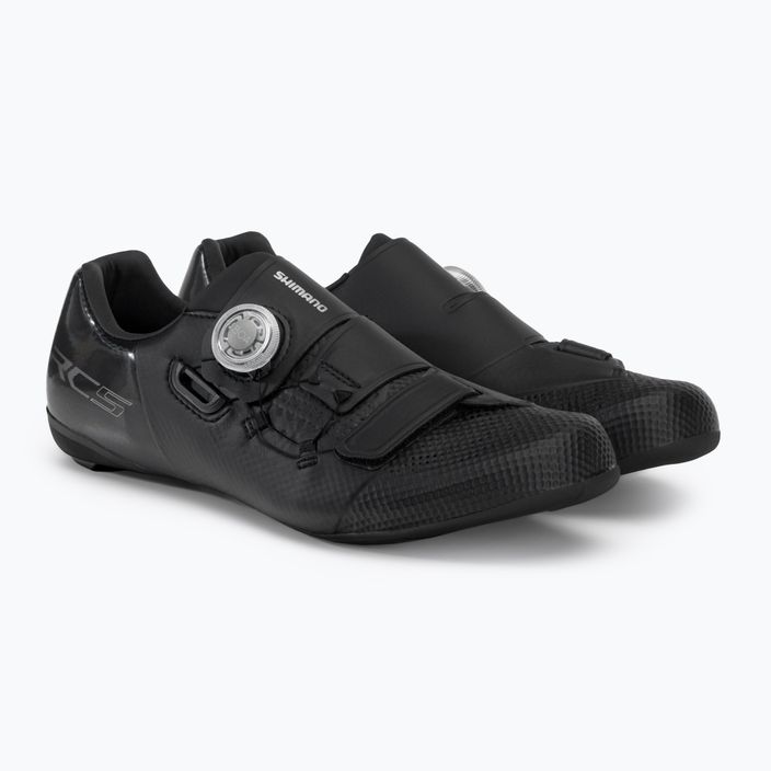 Shimano SH-RC502 férfi kerékpáros cipő fekete ESHRC502MCL01S48000 4