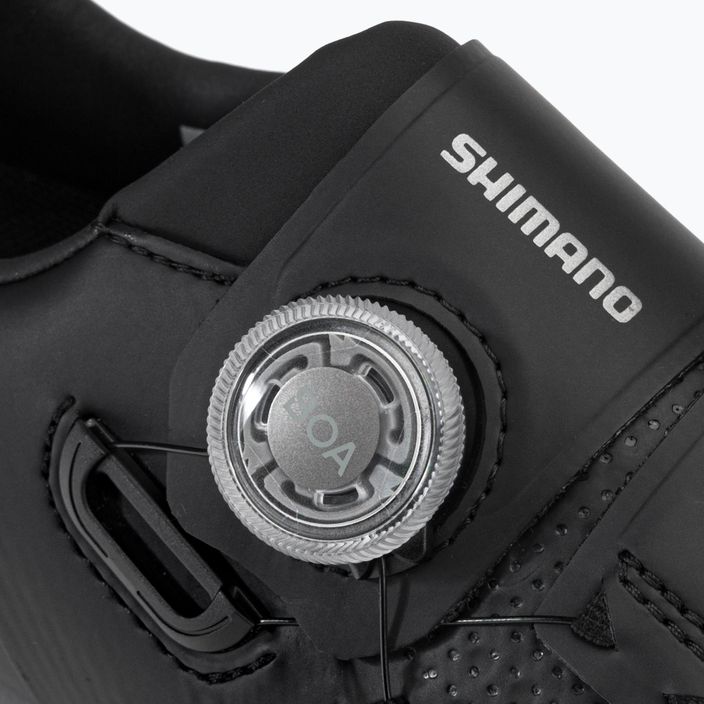 Shimano SH-RC502 férfi kerékpáros cipő fekete ESHRC502MCL01S48000 9