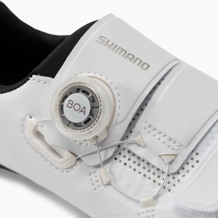 Shimano női kerékpáros cipő RC502 Fehér ESHRC502WCW01W37000 9