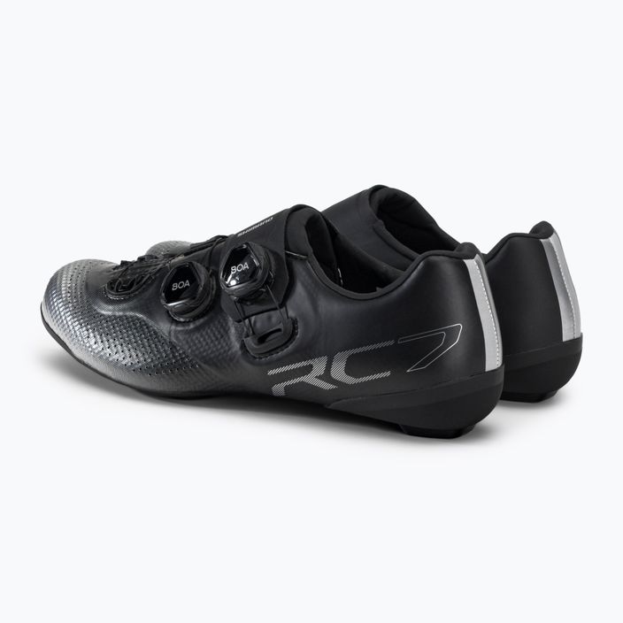 Shimano SH-RC702 férfi kerékpáros cipő fekete ESHRC702MCL01S48000 3