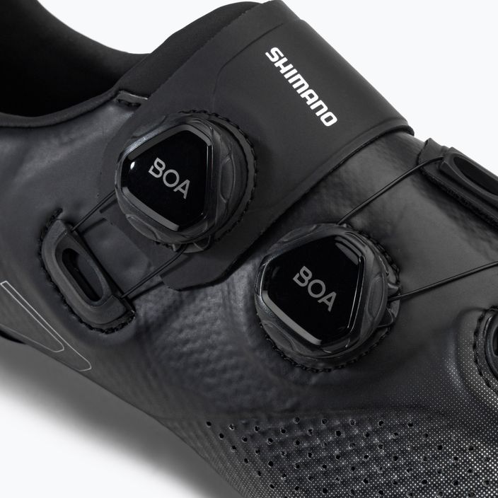 Shimano SH-RC702 férfi kerékpáros cipő fekete ESHRC702MCL01S48000 9