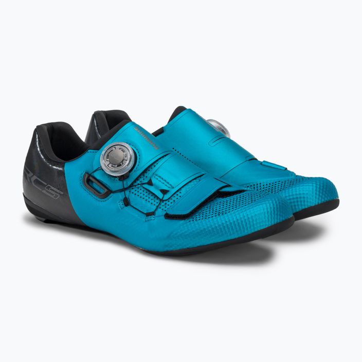 Női kerékpáros cipő Shimano SH-RC502 kék ESHRC502WCB25W39000 4