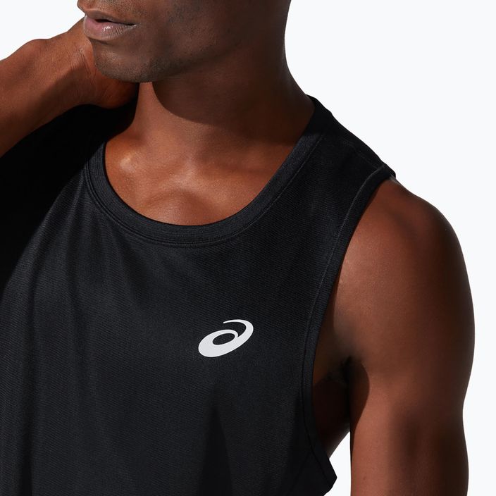 ASICS Core Singlet teljesítmény fekete férfi futó felső 4