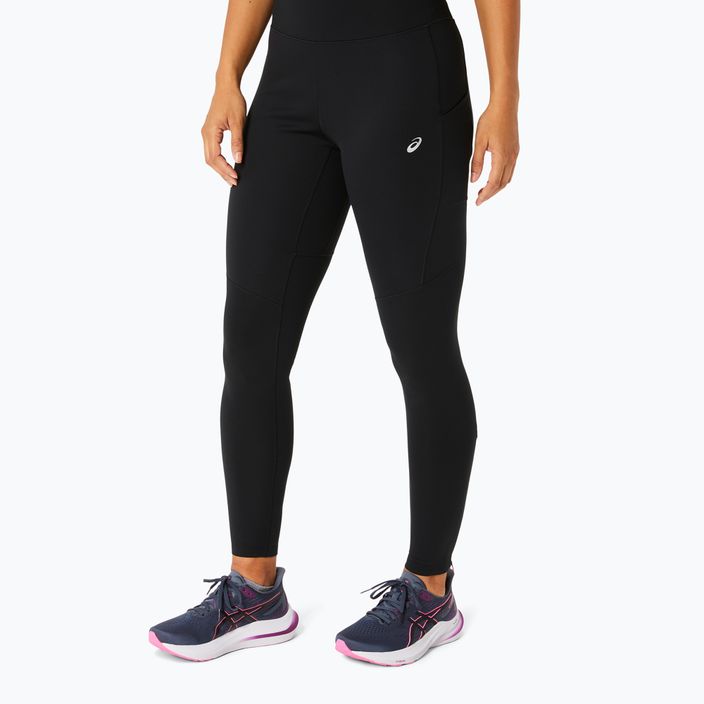 Női futó leggings ASICS Winter Run Tight Tight teljesítmény fekete 2