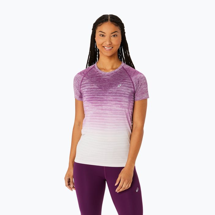 ASICS női futópóló Seamless felső lila árnyalat/mély lila színben