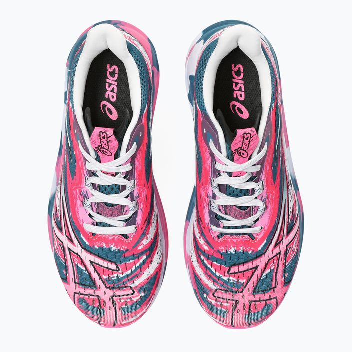 ASICS Noosa Tri 15 női futócipő nyugodt teal/dögös rózsaszín 13