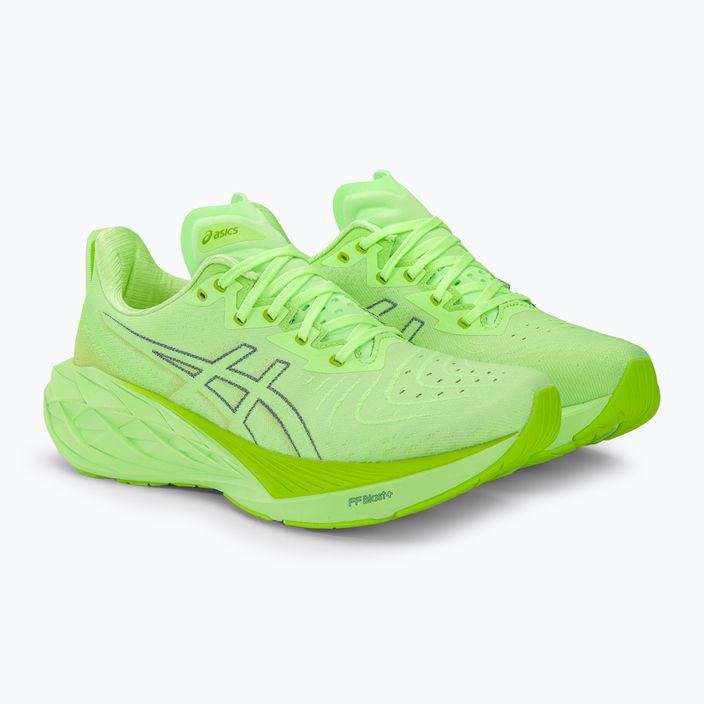 ASICS Novablast 4 férfi futócipő világító zöld/lime burst 4