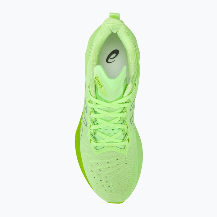 ASICS Novablast 4 férfi futócipő világító zöld/lime burst 6