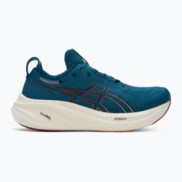 ASICS Gel-Nimbus 26 férfi futócipő rich navy/faded narancs 2