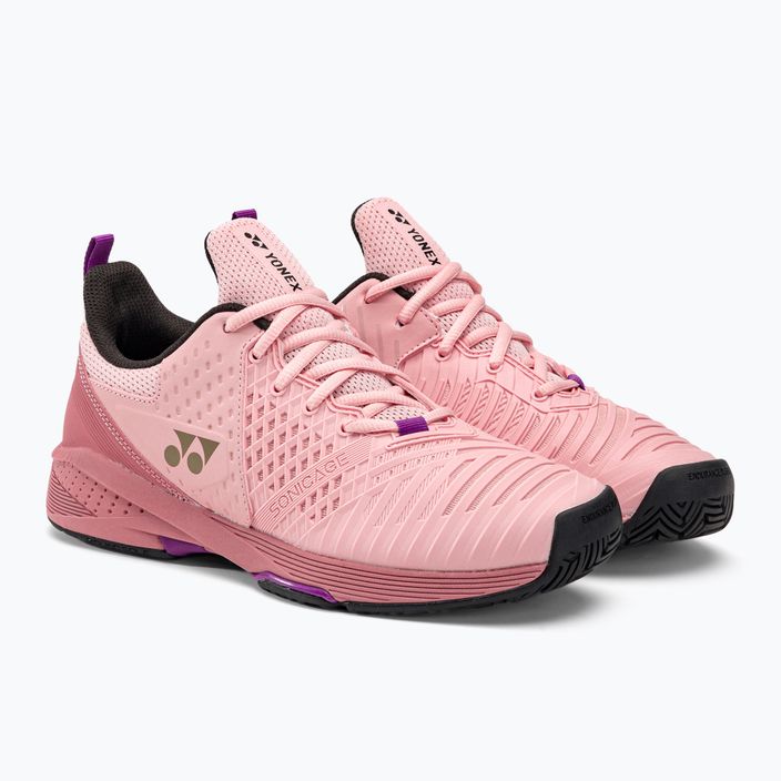 Női teniszcipő Yonex Sonicage 3 rózsaszín STFSON32PB40 4