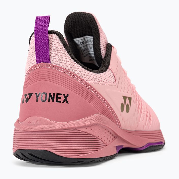 Női teniszcipő Yonex Sonicage 3 rózsaszín STFSON32PB40 9