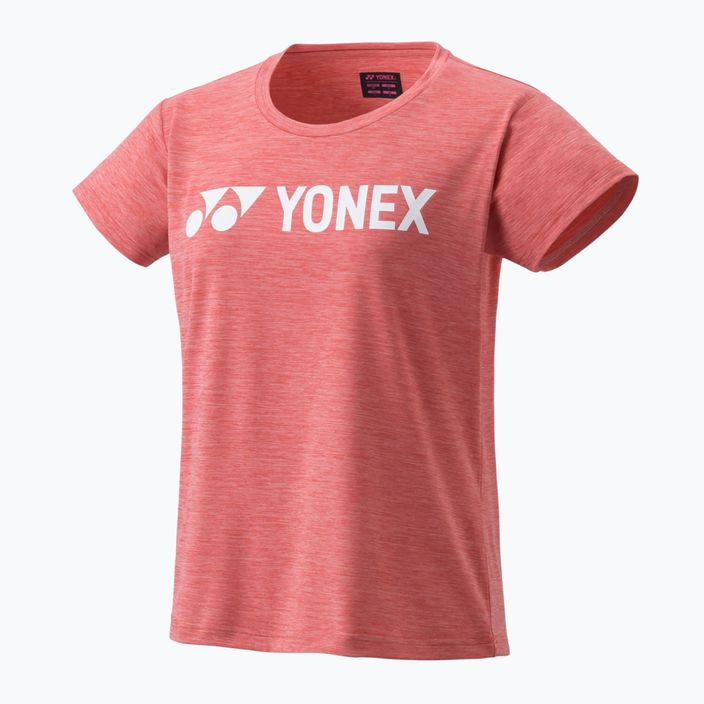 Női teniszpóló YONEX 16689 Practice geránium rózsaszínű