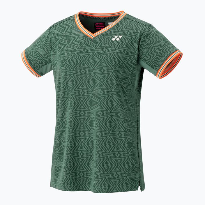 Női tenisz póló YONEX 20758 Roland Garros Crew Neck oliva színű