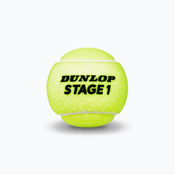 Dunlop Stage 1 gyermek teniszlabdák 3 db zöld 601338 3