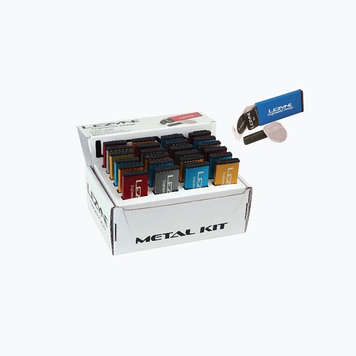 Lezyne készlet METAL KIT BOX 6x folt, reszelő, 1x gumifolt 24db. LZN-1-PK-METAL-BOX24-V1 2