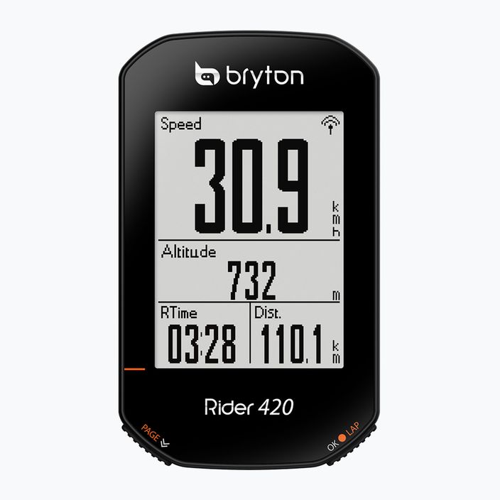 Kerékpár navigáció Bryton Rider 420T CAD+HRM CC-NB00026 2