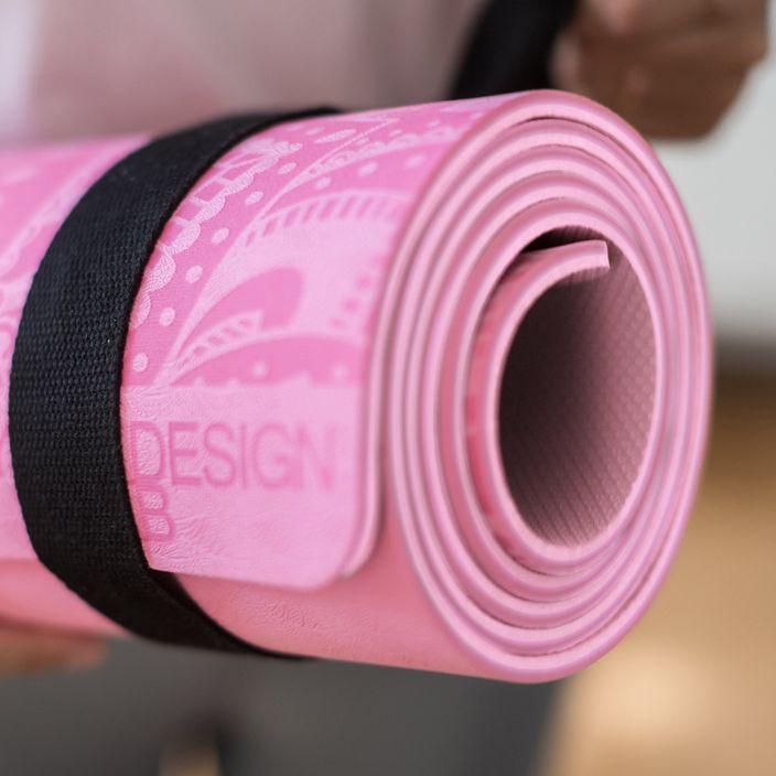 Yoga Design Lab Flow Pure jógaszőnyeg rózsaszín FM-6-Pure Mandala Rose 8