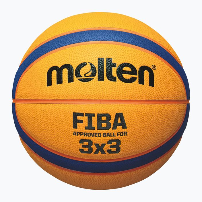 Kosárlabda Molten B33T5000 FIBA 3x3 yellow/blue méret 3