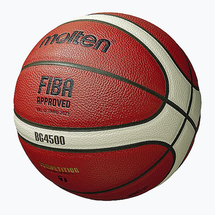 Kosárlabda Molten B7G4500 FIBA orange/ivory méret 7 6