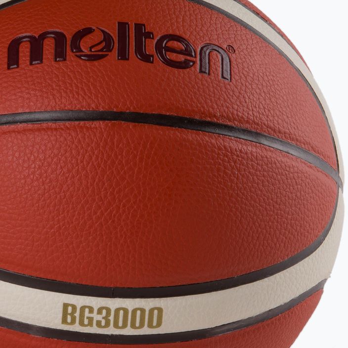Olvasztott FIBA kosárlabda barna B5G3000 3