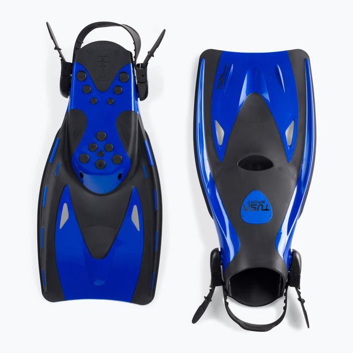 TUSA Sportstrap Snorkel Fin kék UF-21 búvárúszó uszonyok 2