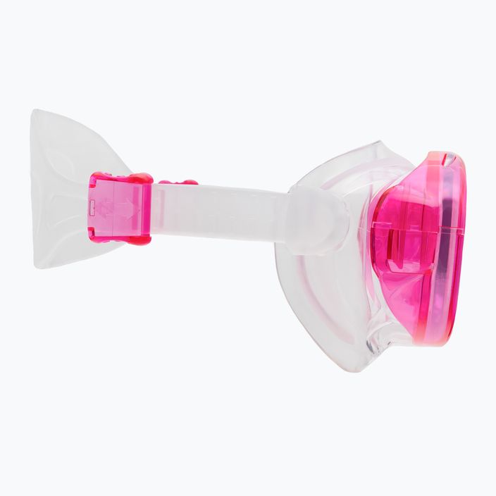 TUSA búvárszett maszk + snorkel rózsaszín UC-0211PFY 3
