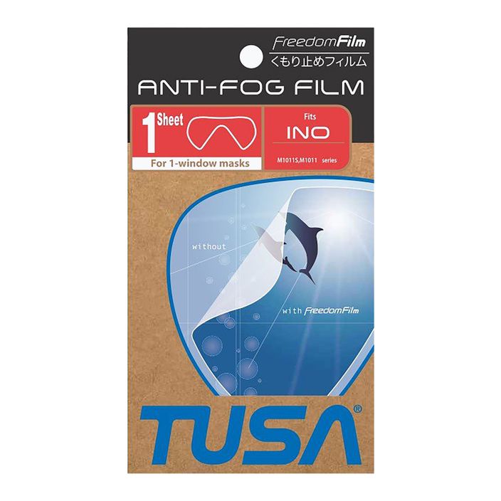 TUSA Freedom Film Anti-Fog maszk 1WP 2