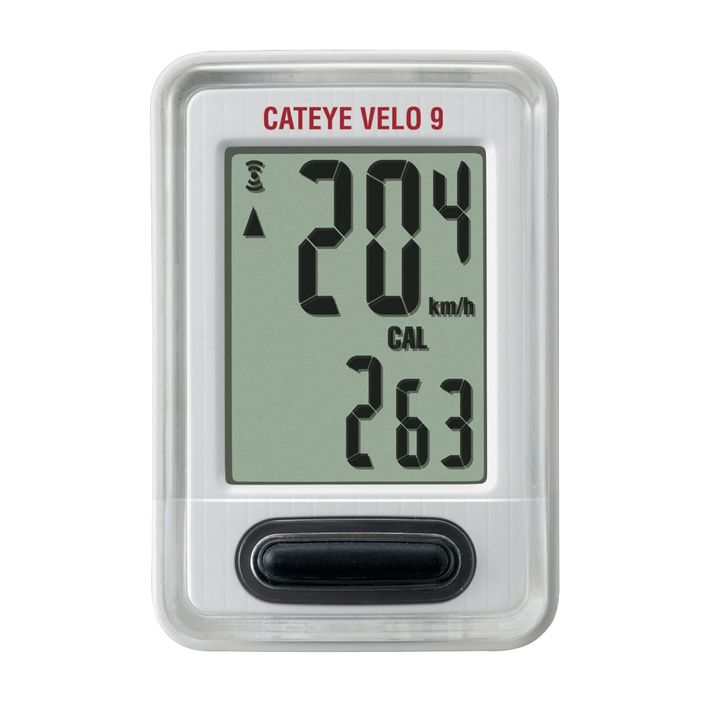 Kerékpárszámláló CatEye Velo 9 CC-VL820 fehér 2