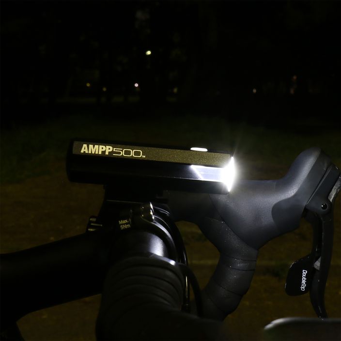 CatEye AMPP 500 elülső kerékpárfény HL-EL085RC fekete 4
