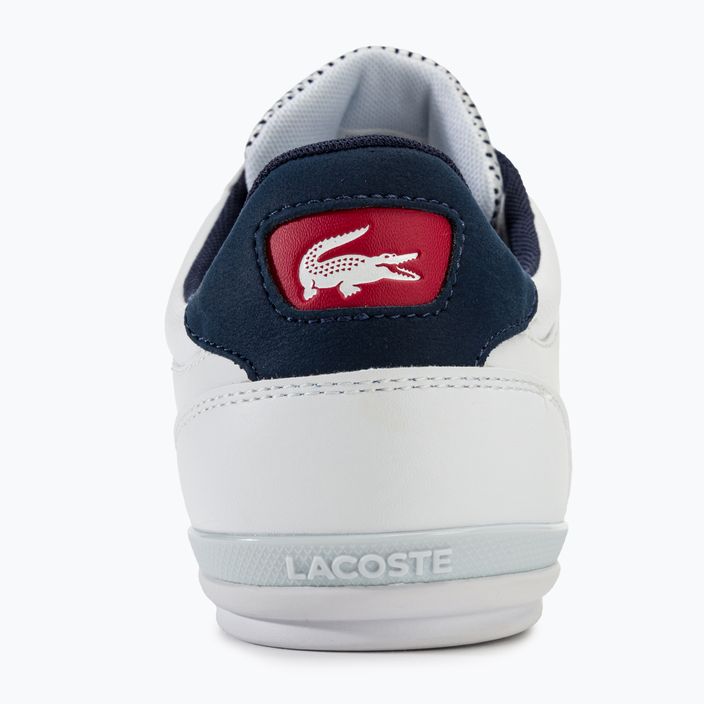 Lacoste férfi cipő 40CMA0067 fehér/navy/red 6